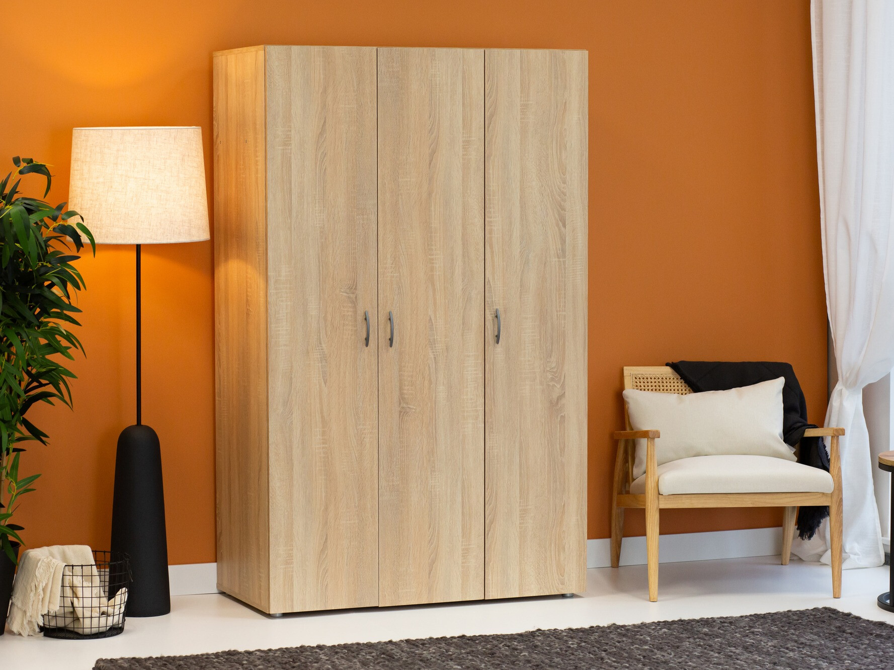 Riidekapp Bristol 184 (Sonoma tamm)