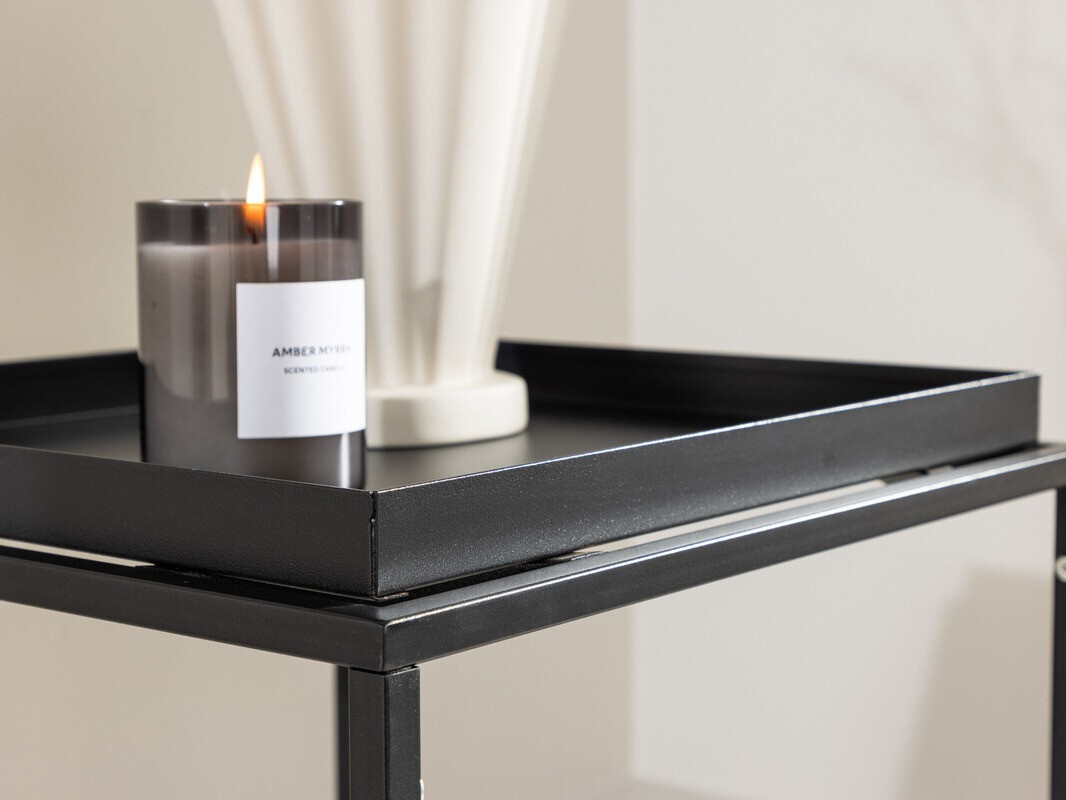 Külglaud Dallas 4337 (Must)