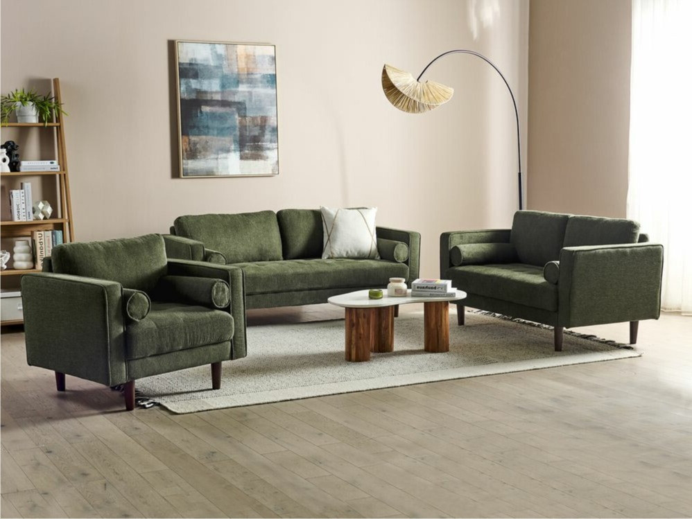 Pehme mööbli komplekt Berwyn 1737 (Roheline)