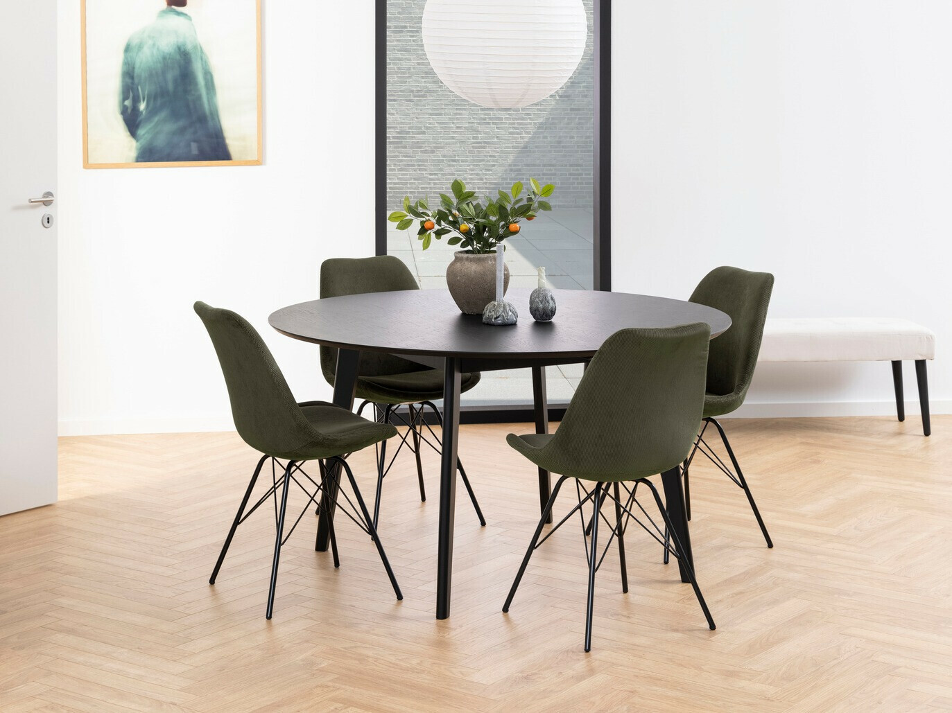 Söögitoakomplekt Norsica 505 (Chaki + Must)