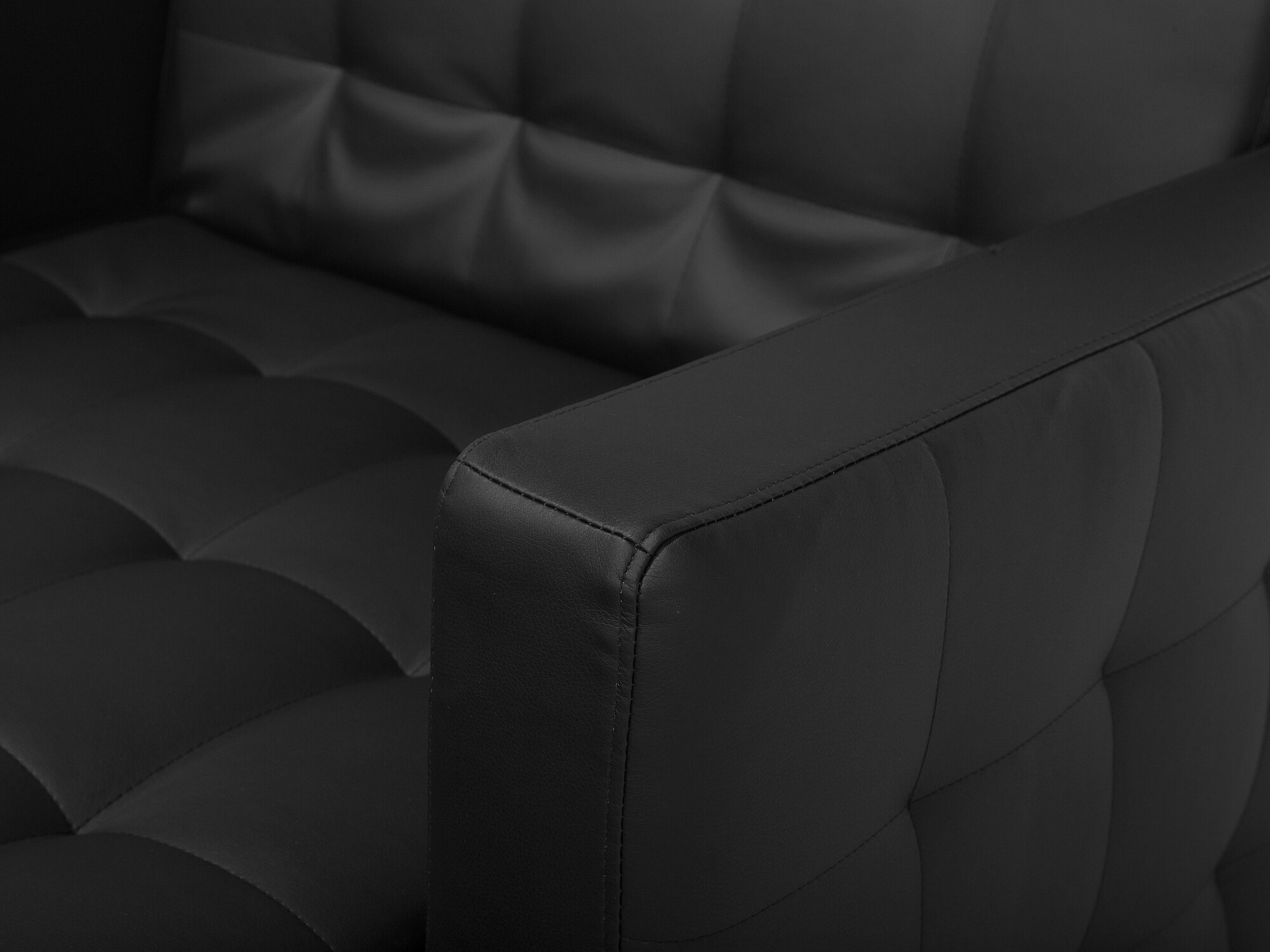 Pehme mööbli komplekt Felvena 113 (Must)