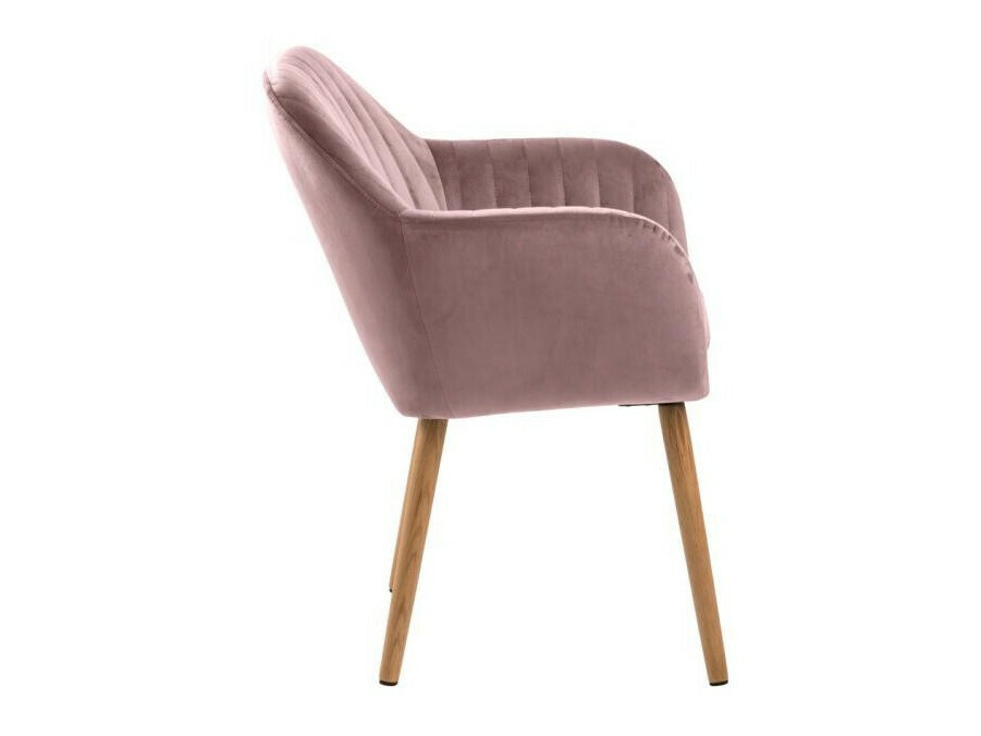 Söögitoakomplekt Norsica Daltea 114 (Dusty roosa + Ere puit)