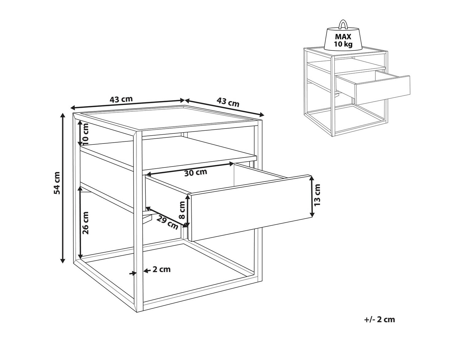 Külglaud Berwyn 806