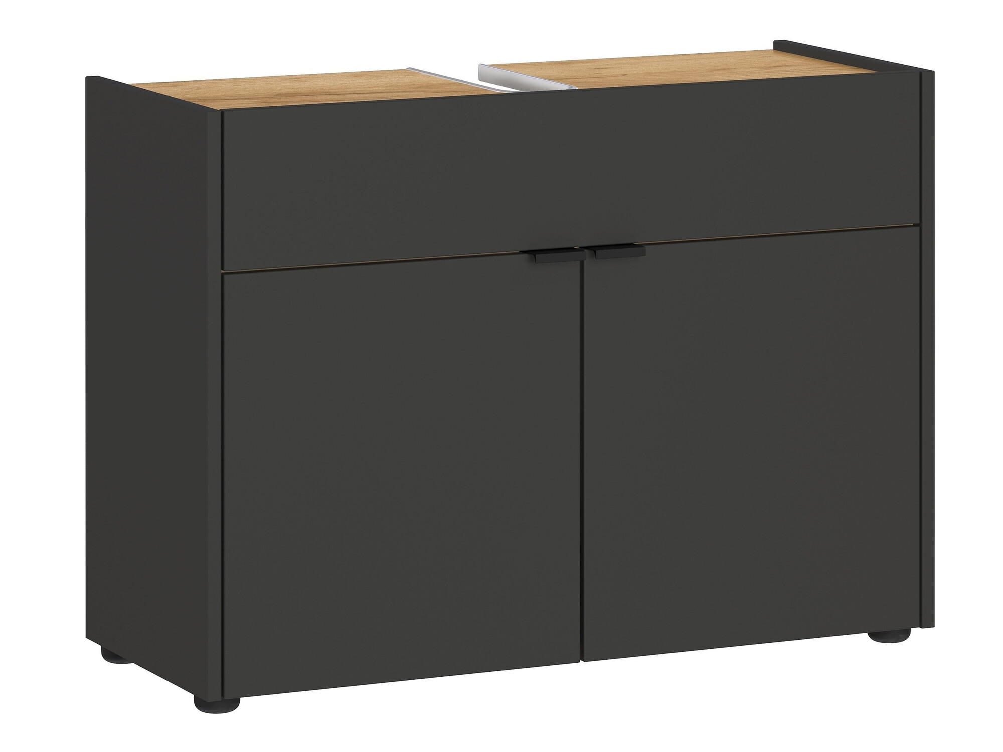 Vannitoakomplekt Ventei 106 (Grafiit + Navarra tamm)