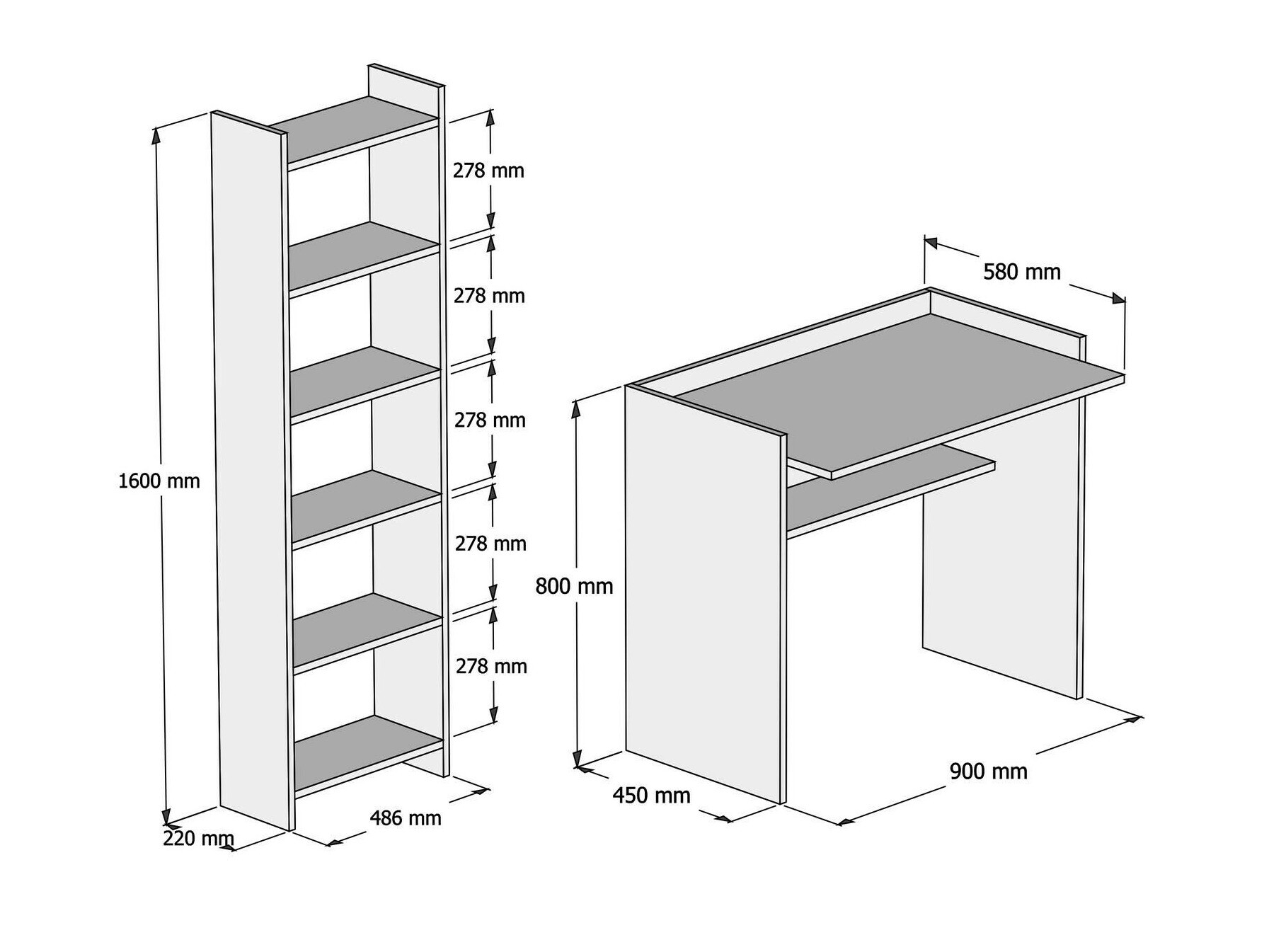 Kodukontori komplekt Kailua 2034