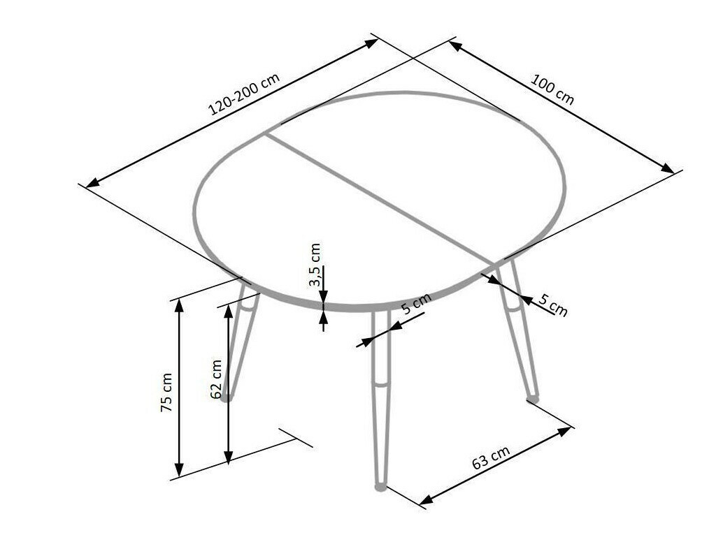 Laud Houston 567 (Valge + San remo tamm)