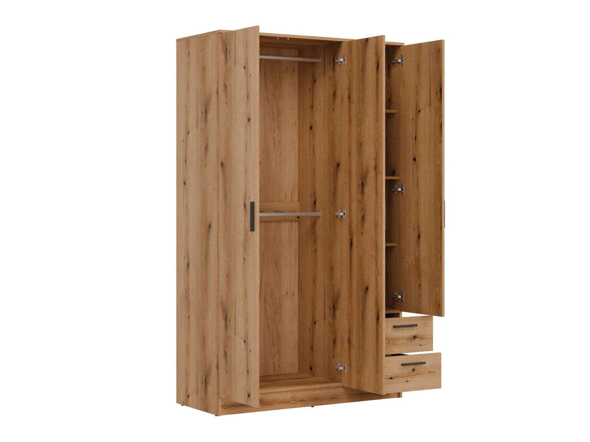 Riidekapp Orlando 222 (Hele tamm)