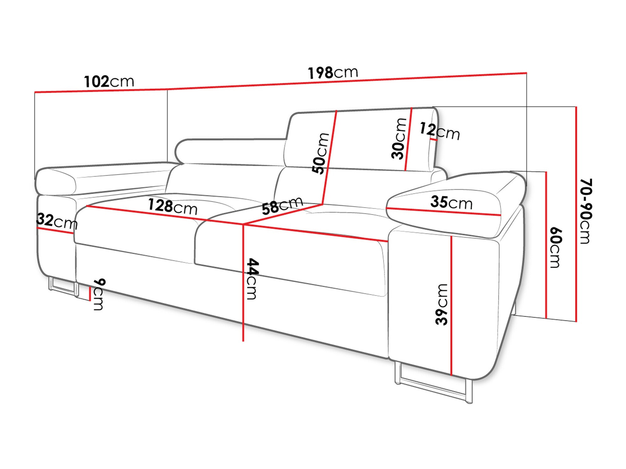 Diivan Comfivo Eliferu 105 (Manila 35)