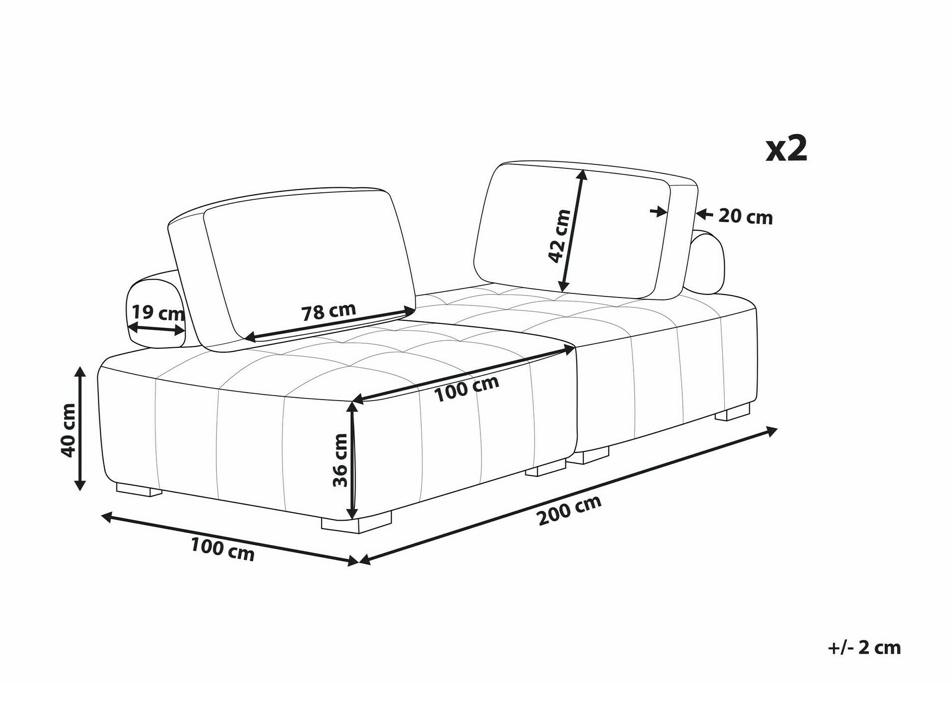 Pehme mööbli komplekt Berwyn 1808 (Roosikarva)