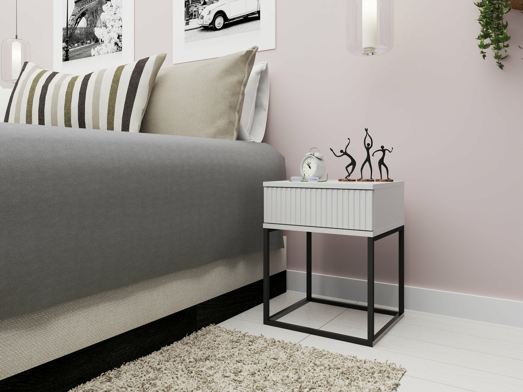 Öökapp Bristol 189 (Valge)