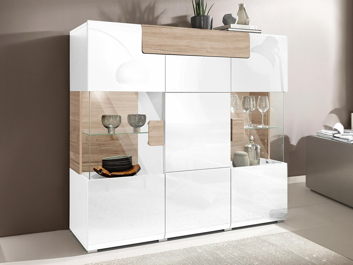 Kapp Torsone 100 (Valge + Läikiv valge + San remo tamm)