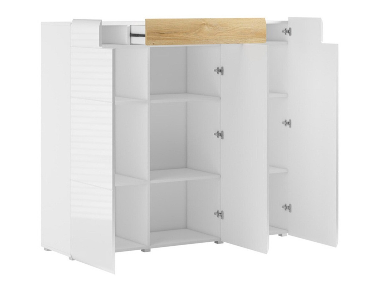 Kummut Torsone 112 (Valge + Läikiv valge + San remo tamm)