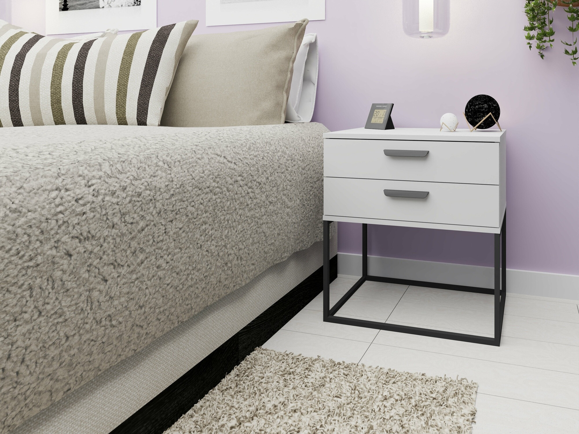 Öökapp Bristol 194 (Valge)