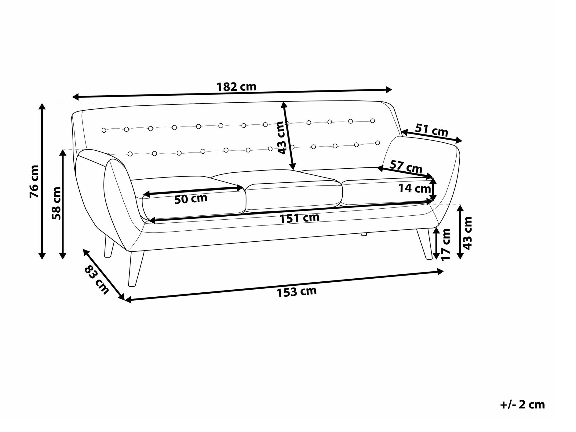 Diivan Berwyn 1809 (Beež)