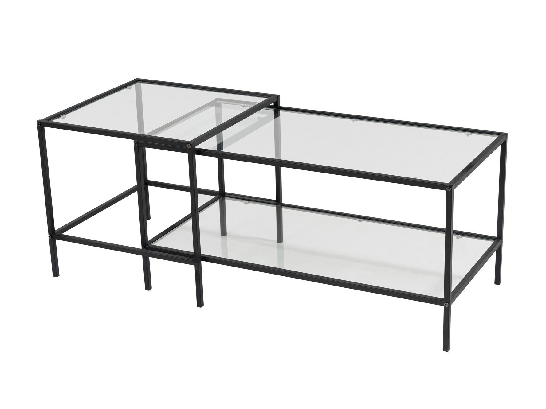 Diivanilaudade komplekt Kailua 2039 (Must)