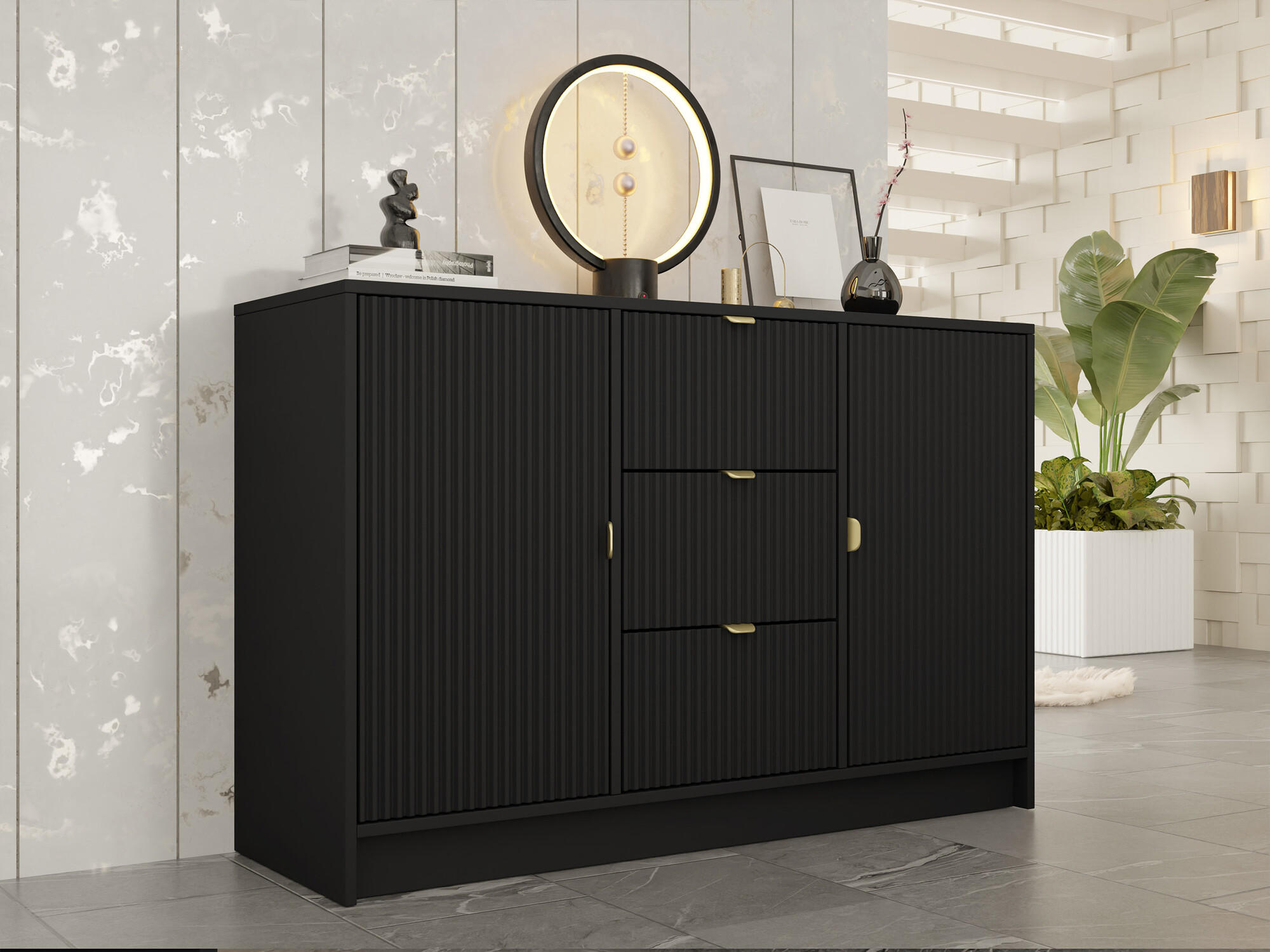 Kummut Comfivo Papilio (Must)