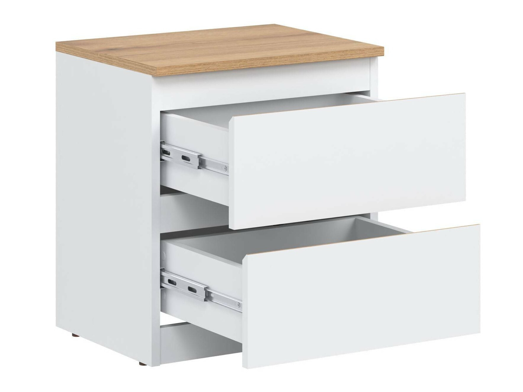 Öökapp Catelbi 109 (Valge + Tamm)