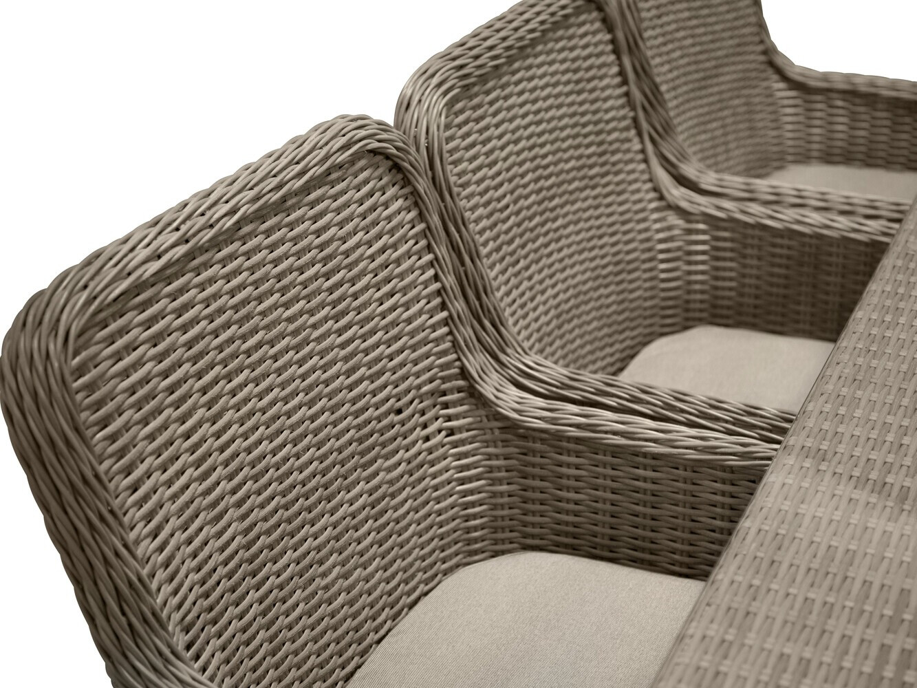 Laua ja toolide komplekt Dallas 2201 (Helepruun + Beež)