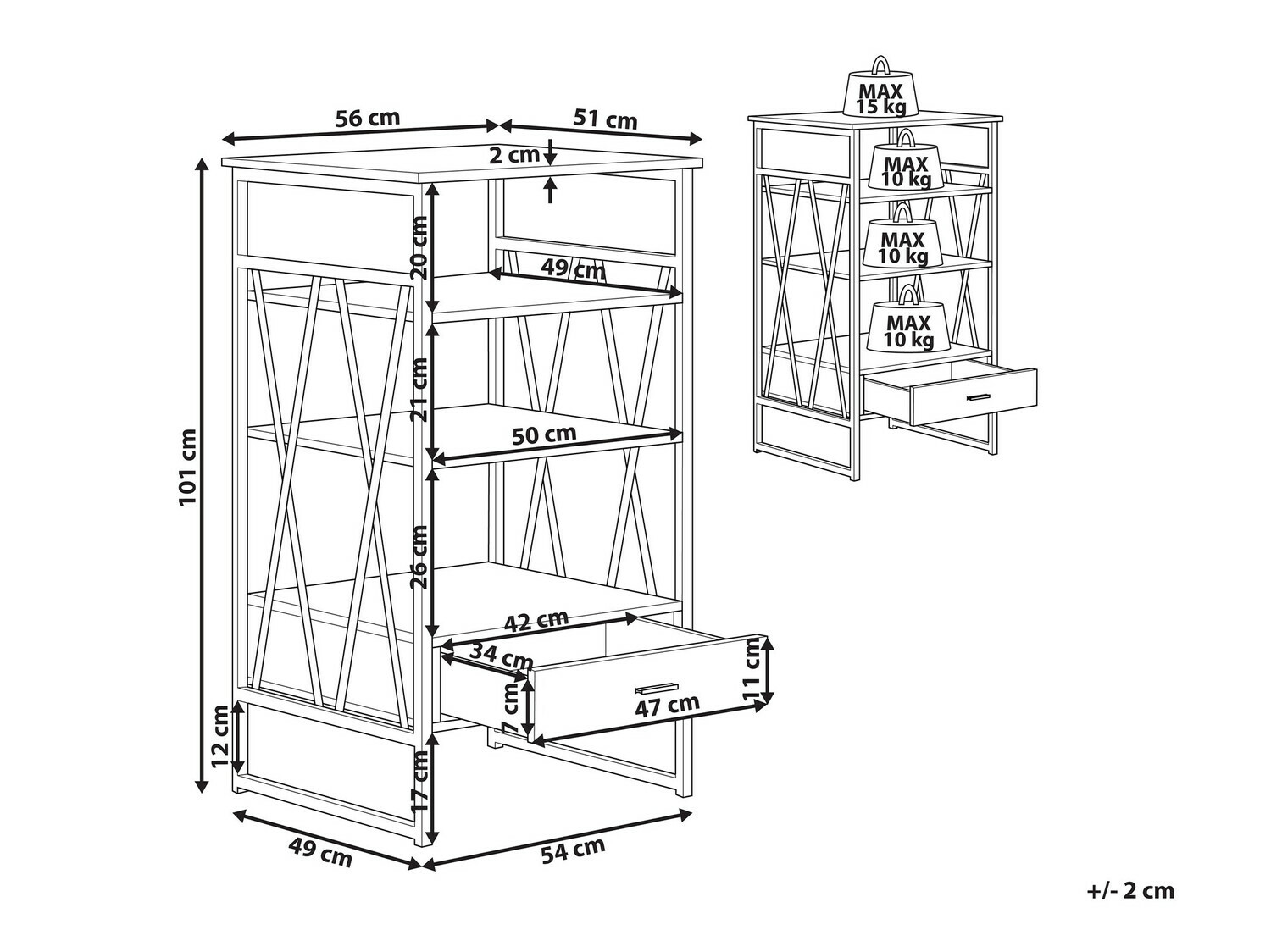 Riiul Berwyn 105 (Ere puit)