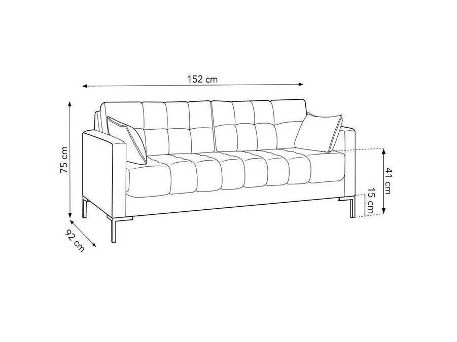 Diivan Lormelo 100 (Bluvel 52)