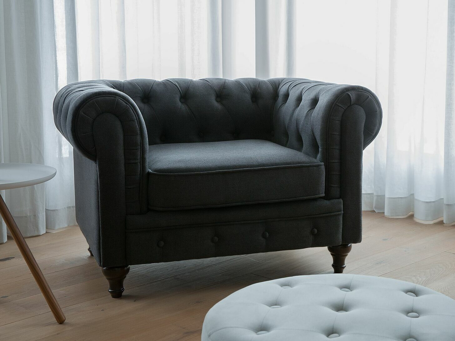 Chesterfield tugitool Cirdoro 102 (Grafiit)