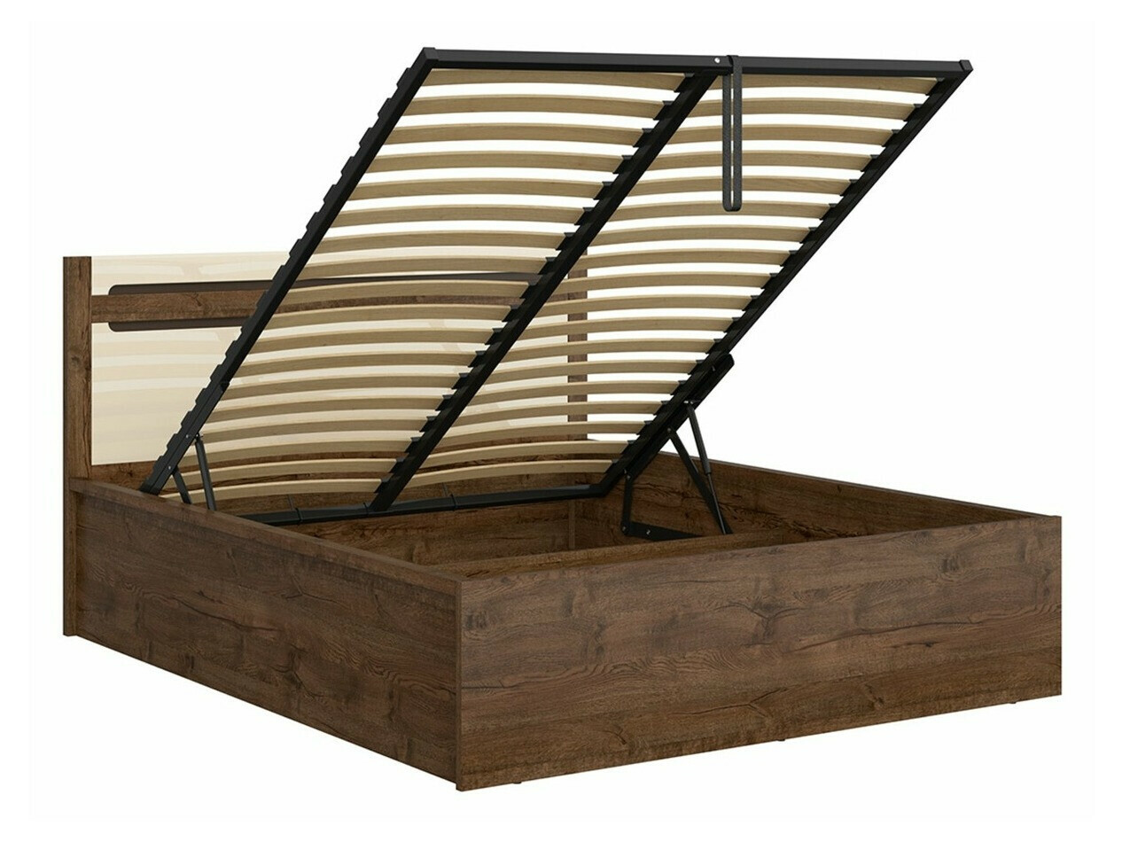 Voodi Ophevaru 120 (Läikiv kreem + April tamm)