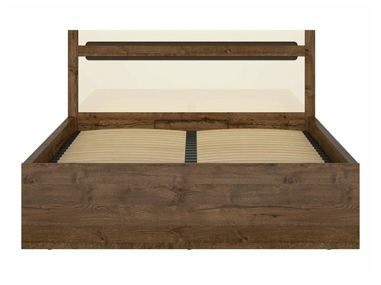 Voodi Ophevaru 120 (Läikiv kreem + April tamm)