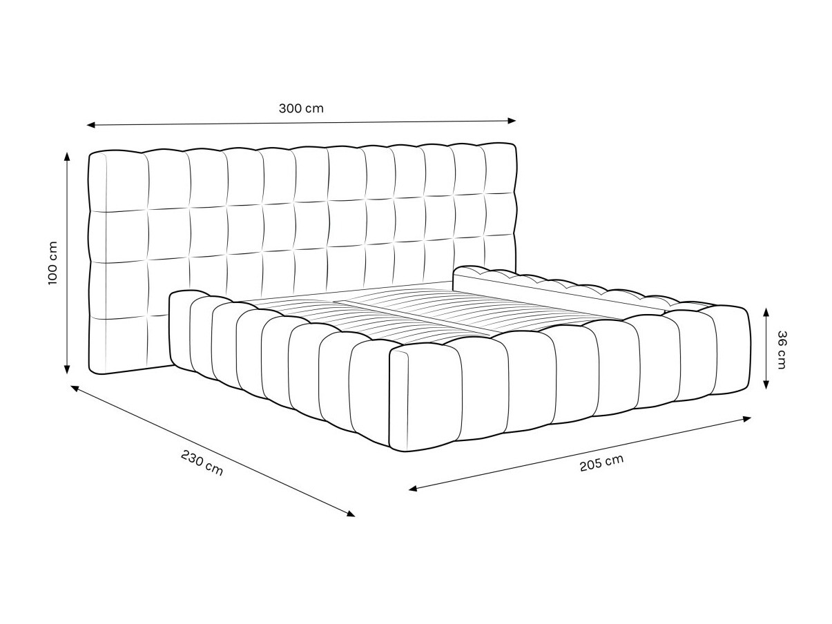 Voodi Lormelo 108 (Bluvel 19)