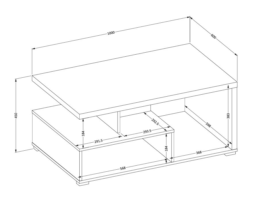 Diivanilaud Virvele 100