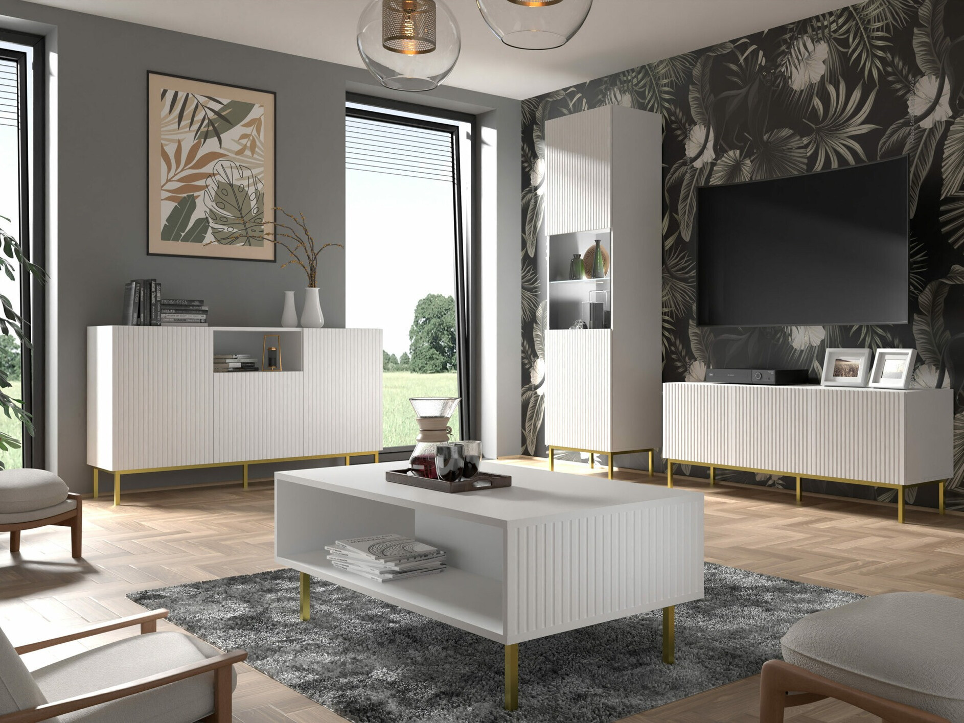 TV-alus Mirmaro 102 (Valge)