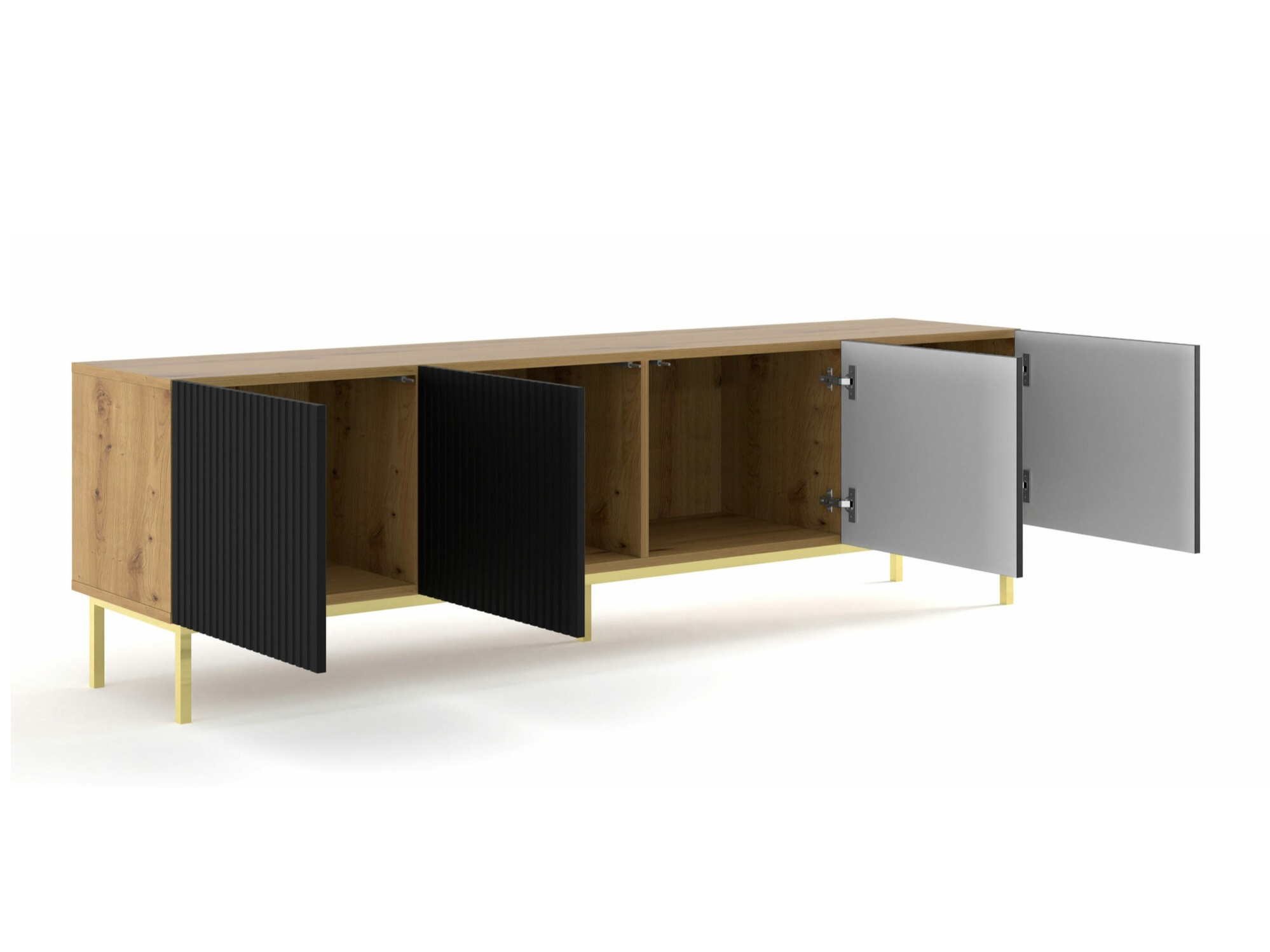 TV-alus Mirmaro 103 (Must + Artisan tamm)