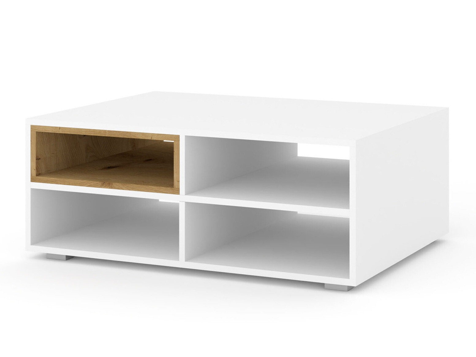 Diivanilaud Livorla 100 (Matt valge + Artisan tamm)