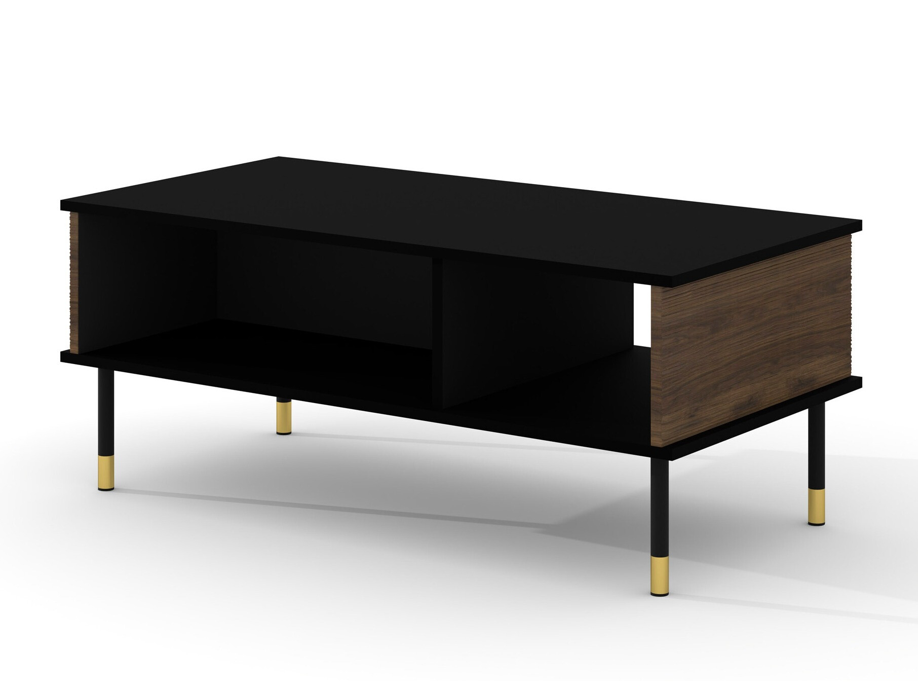 Diivanilaud Romtole 102 (Must + Tume tamm)