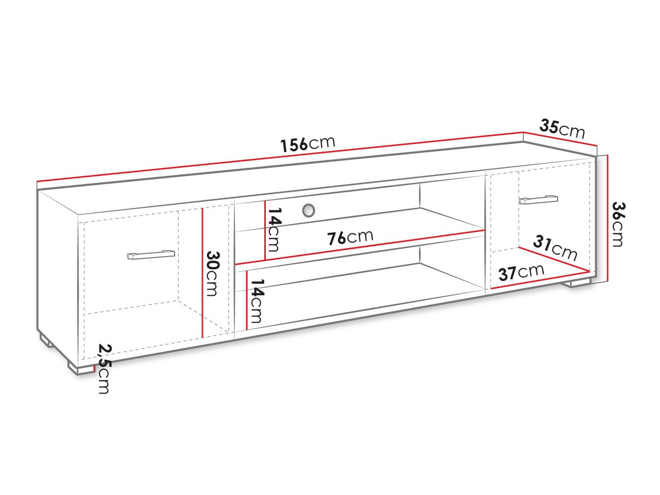 TV-alus Comfivo Etrtale 105