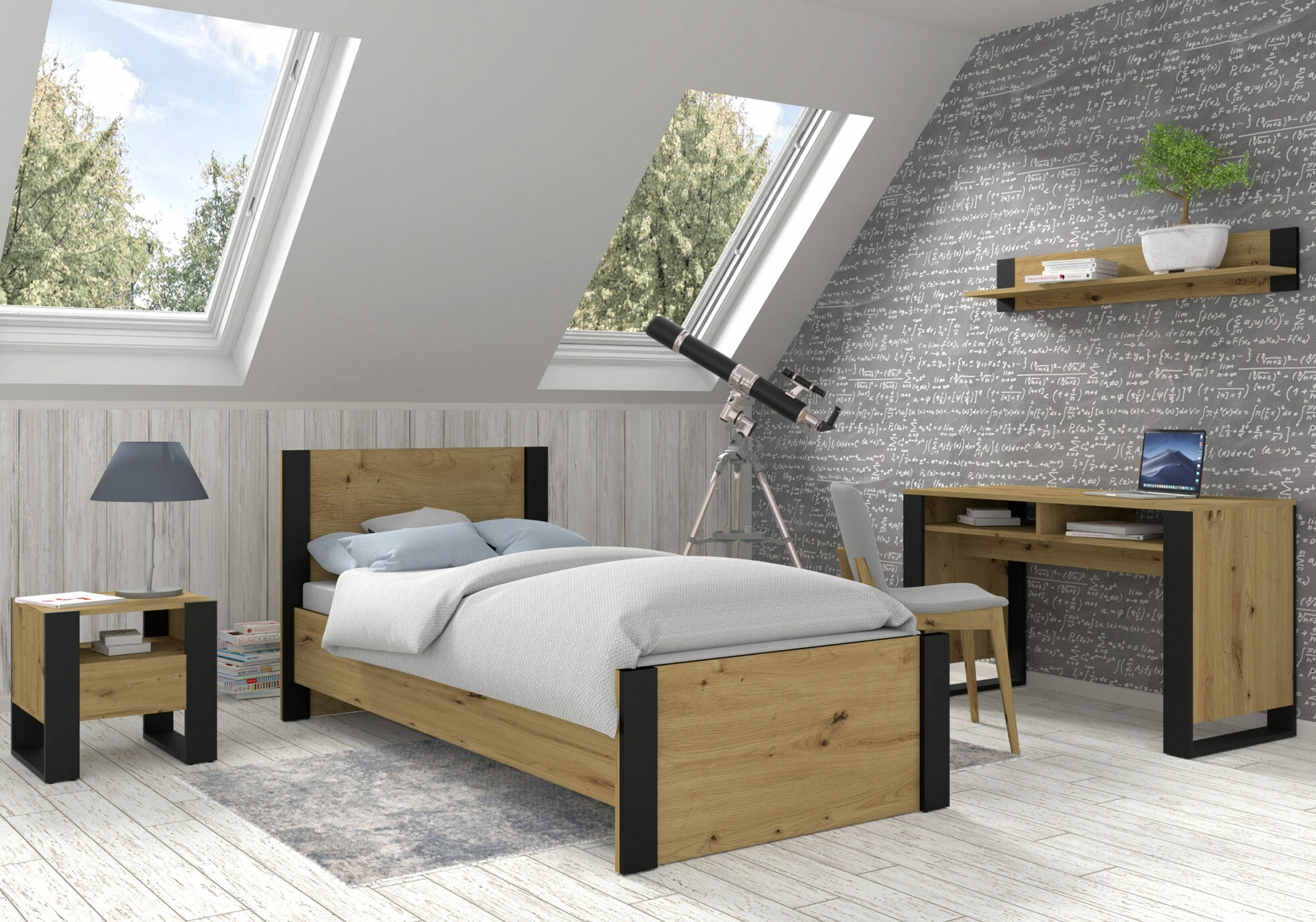 Kirjutuslaud Tivtora 108 (Artisan tamm)