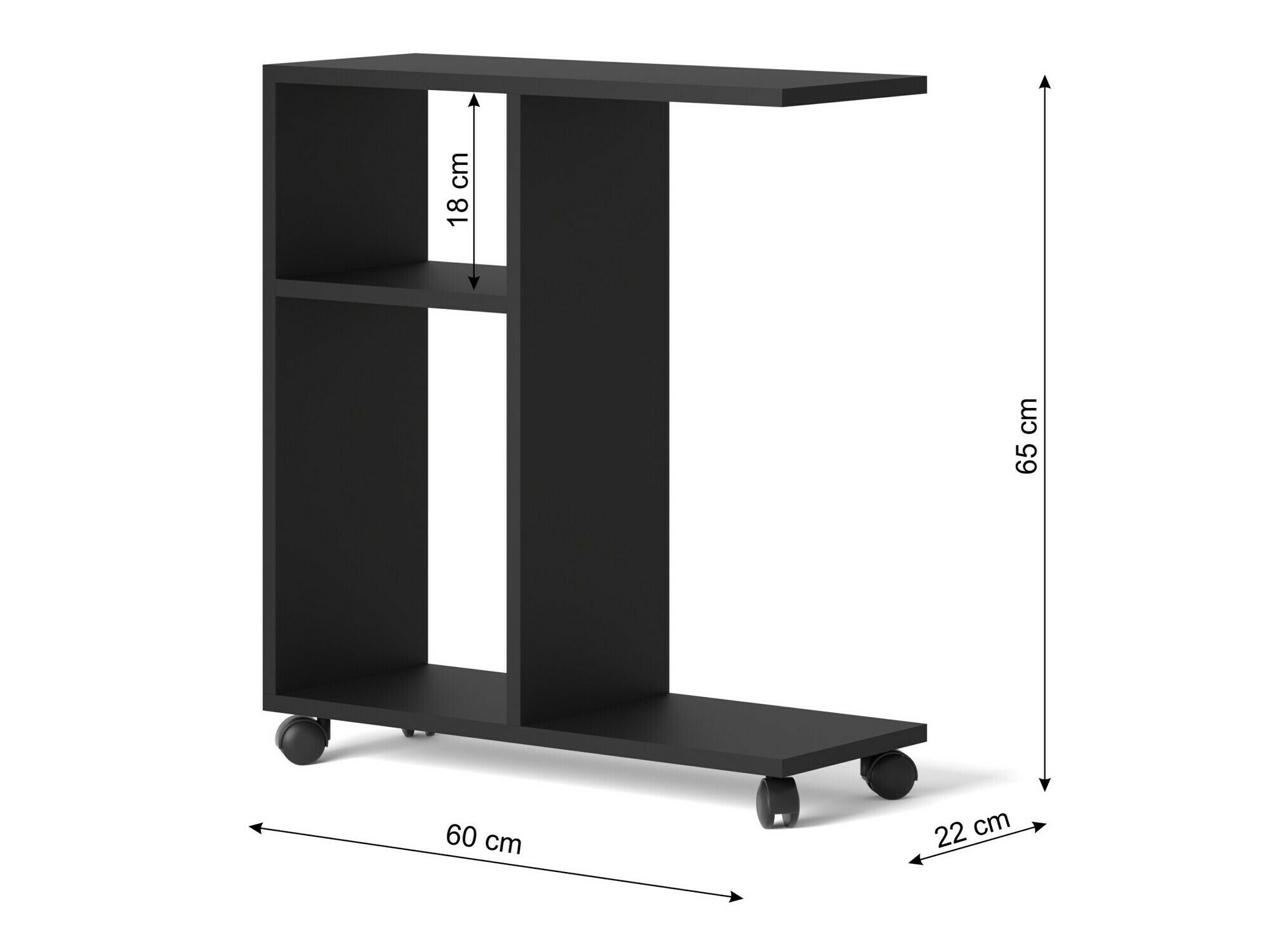 Külglaud Buffalo 141 (Matt valge)