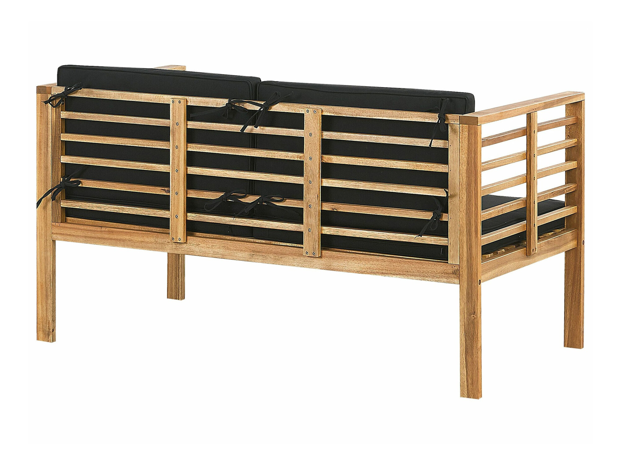 Aiamööblikomplekt Berwyn 1847 (Must + Ere puit)