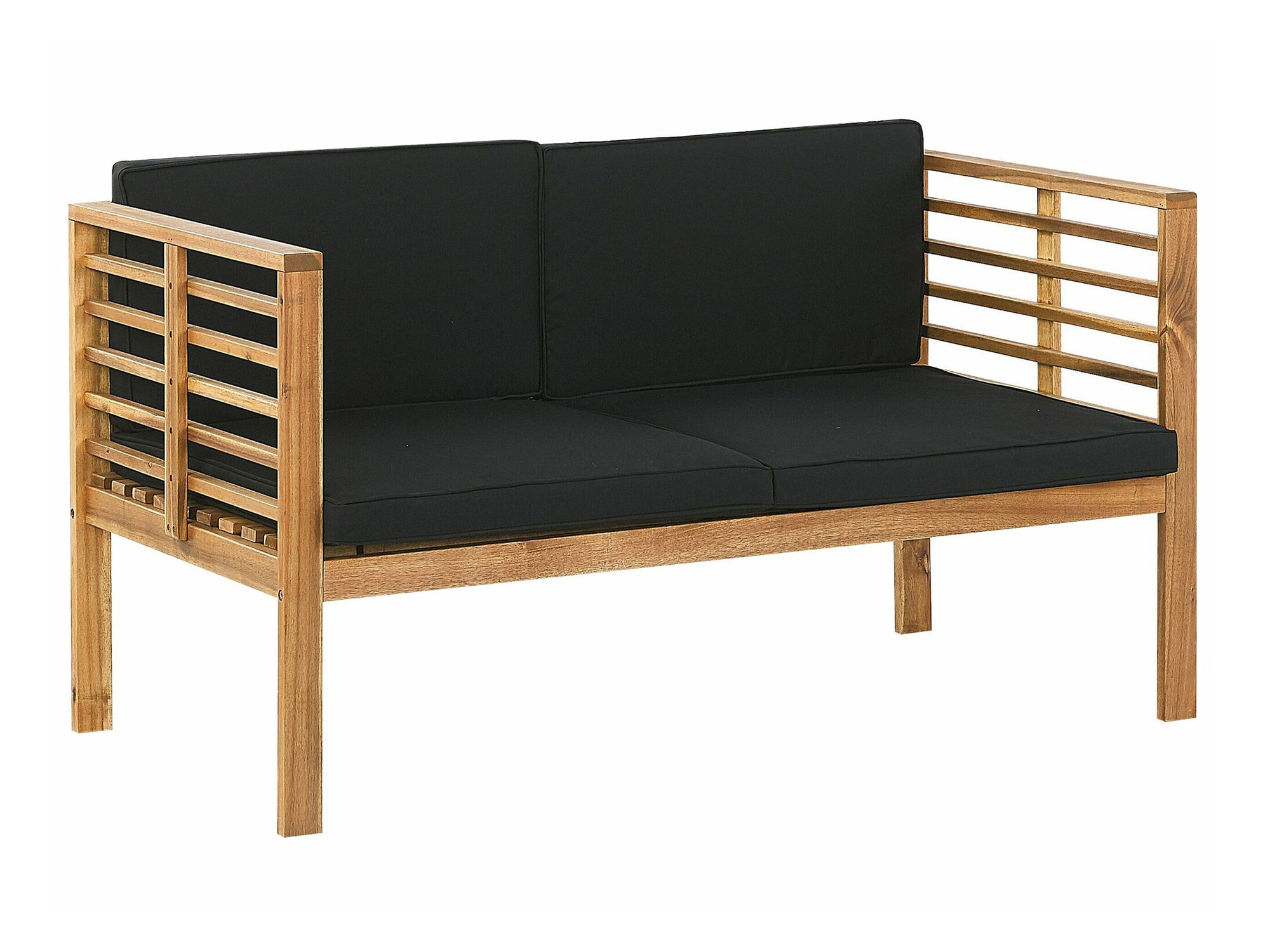 Aiamööblikomplekt Berwyn 1847 (Must + Ere puit)