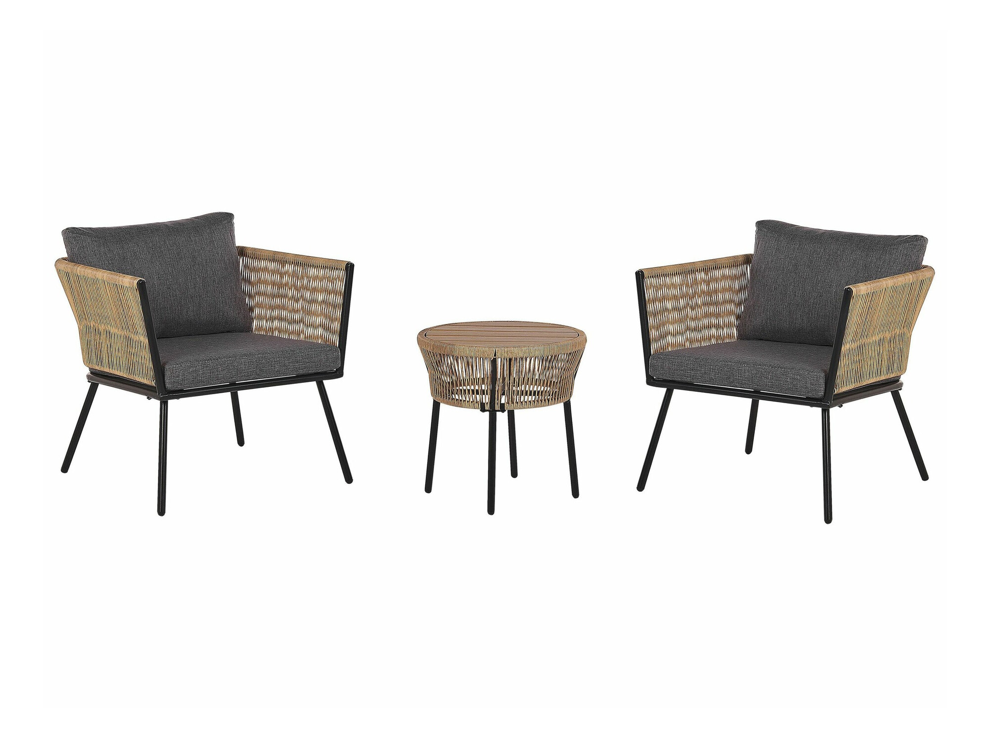 Aiamööblikomplekt Berwyn 1852 (Helepruun + Hall)