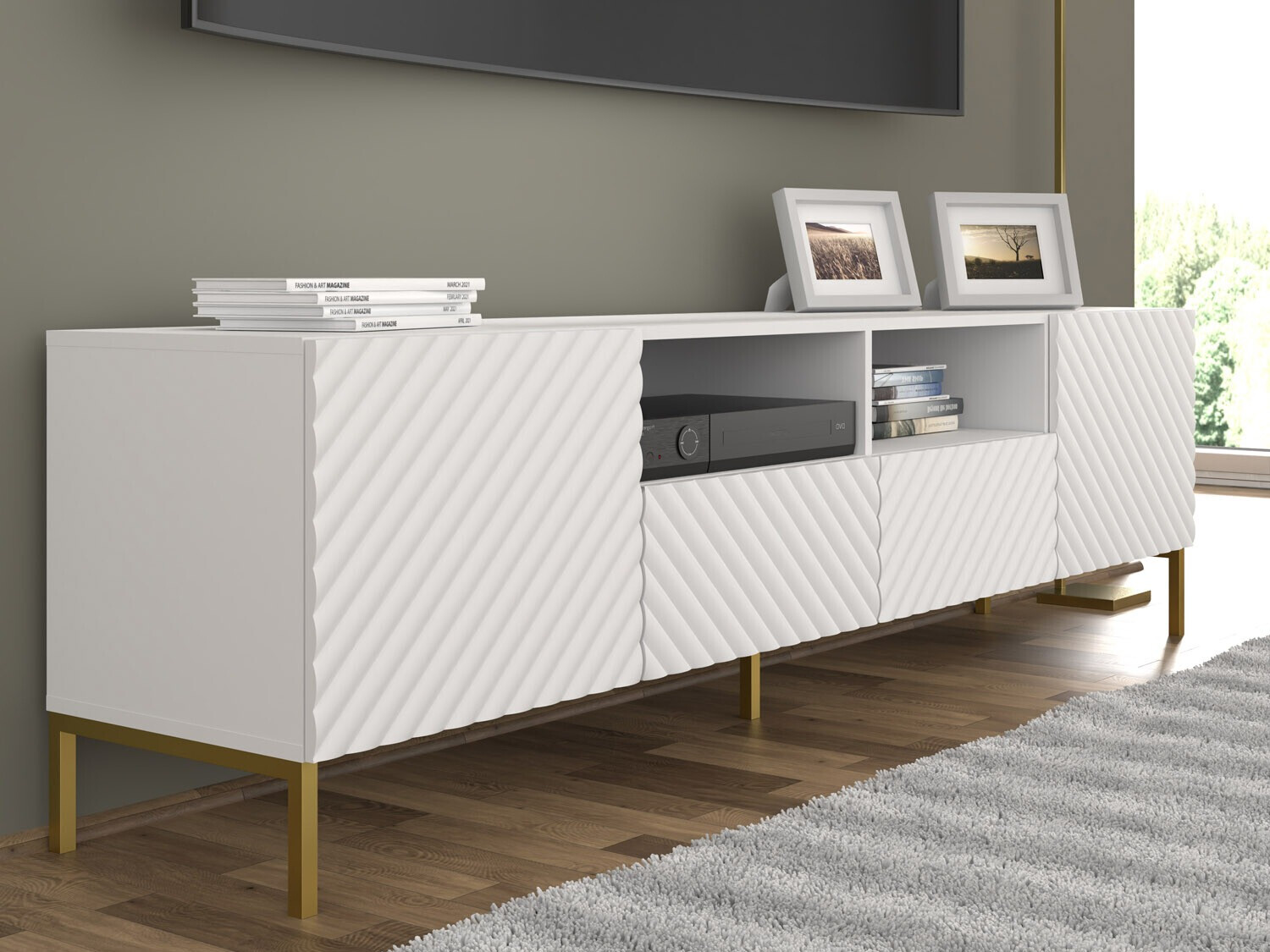 TV-alus Fivremu 103 (Valge)