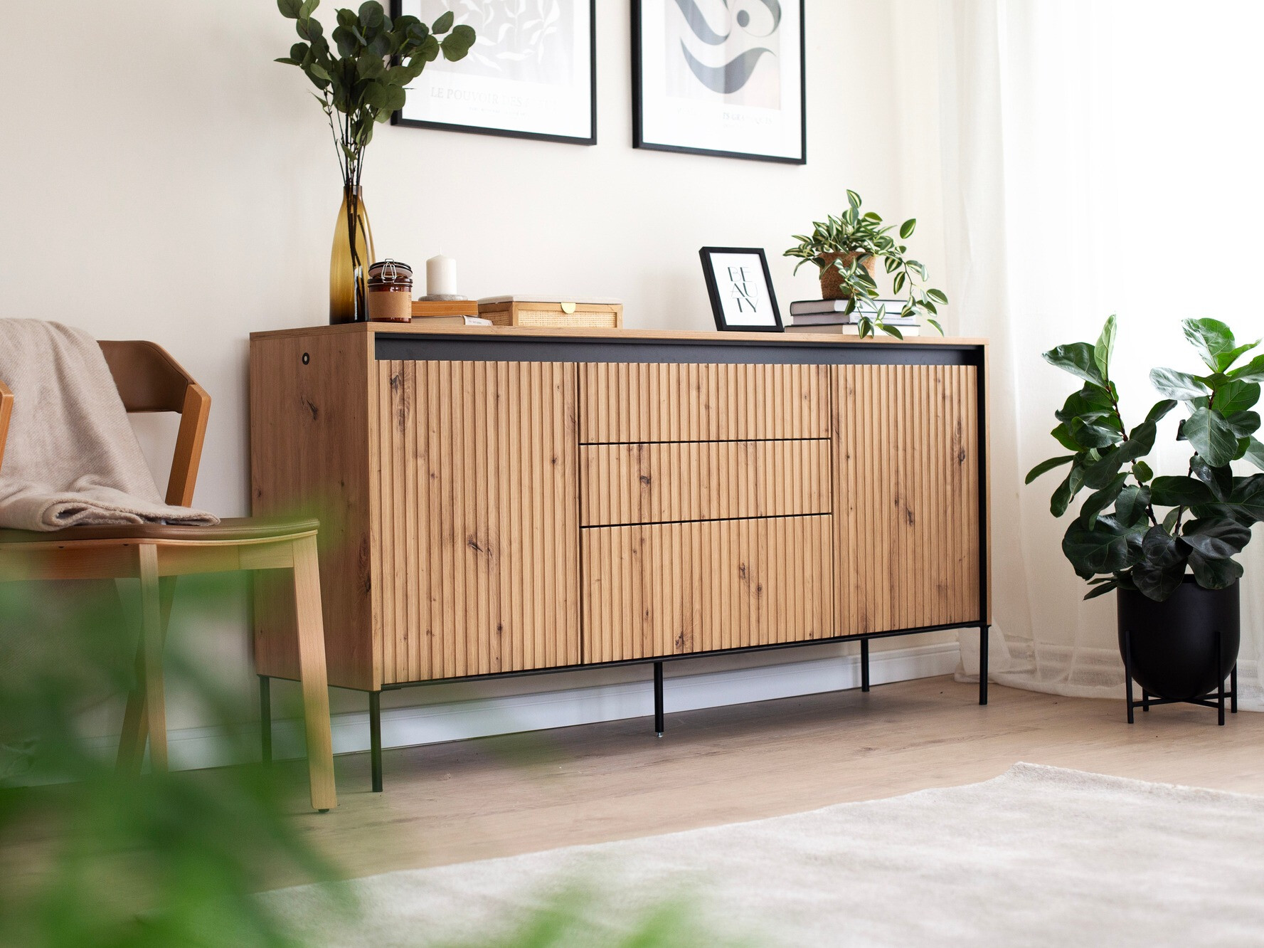 Kummut Fernolu 100 (Artisan tamm + Must)