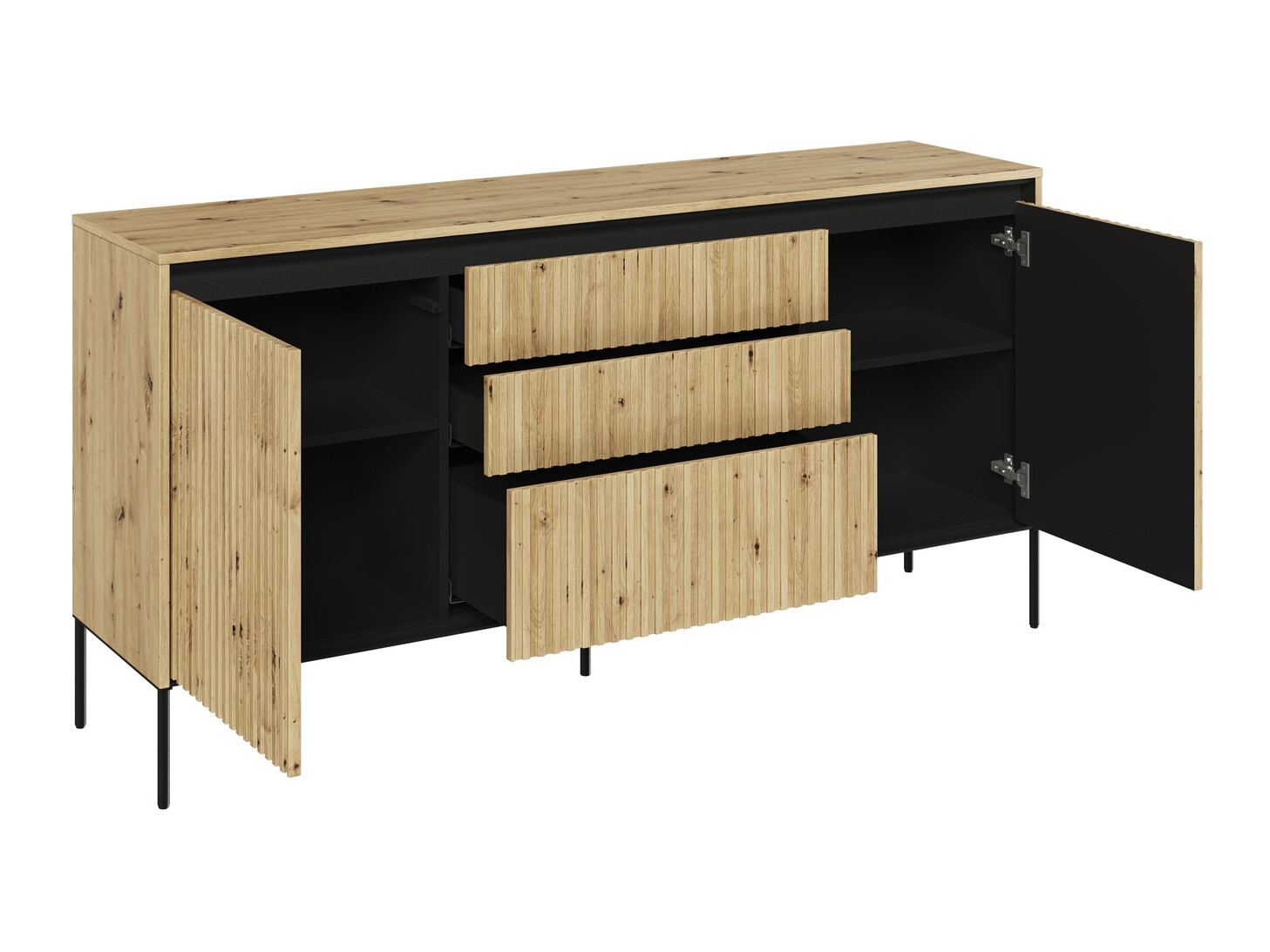 Kummut Fernolu 100 (Artisan tamm + Must)