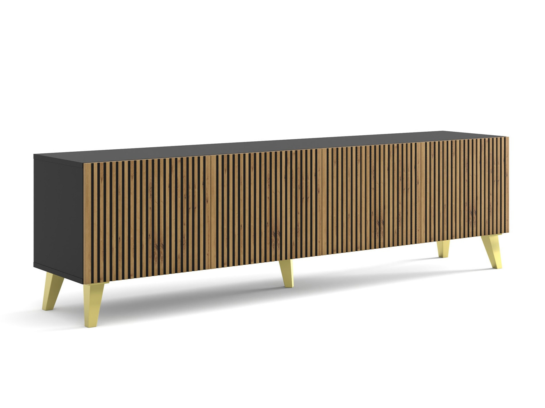 TV-alus Buffalo 152 (Artisan tamm + Must)