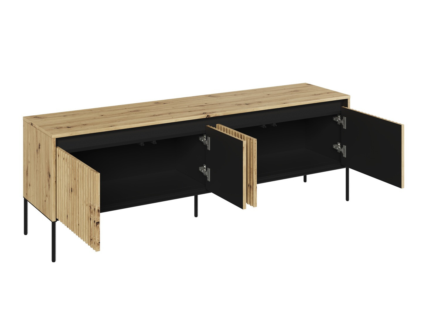 TV-alus Fernolu 104 (Artisan tamm + Must)