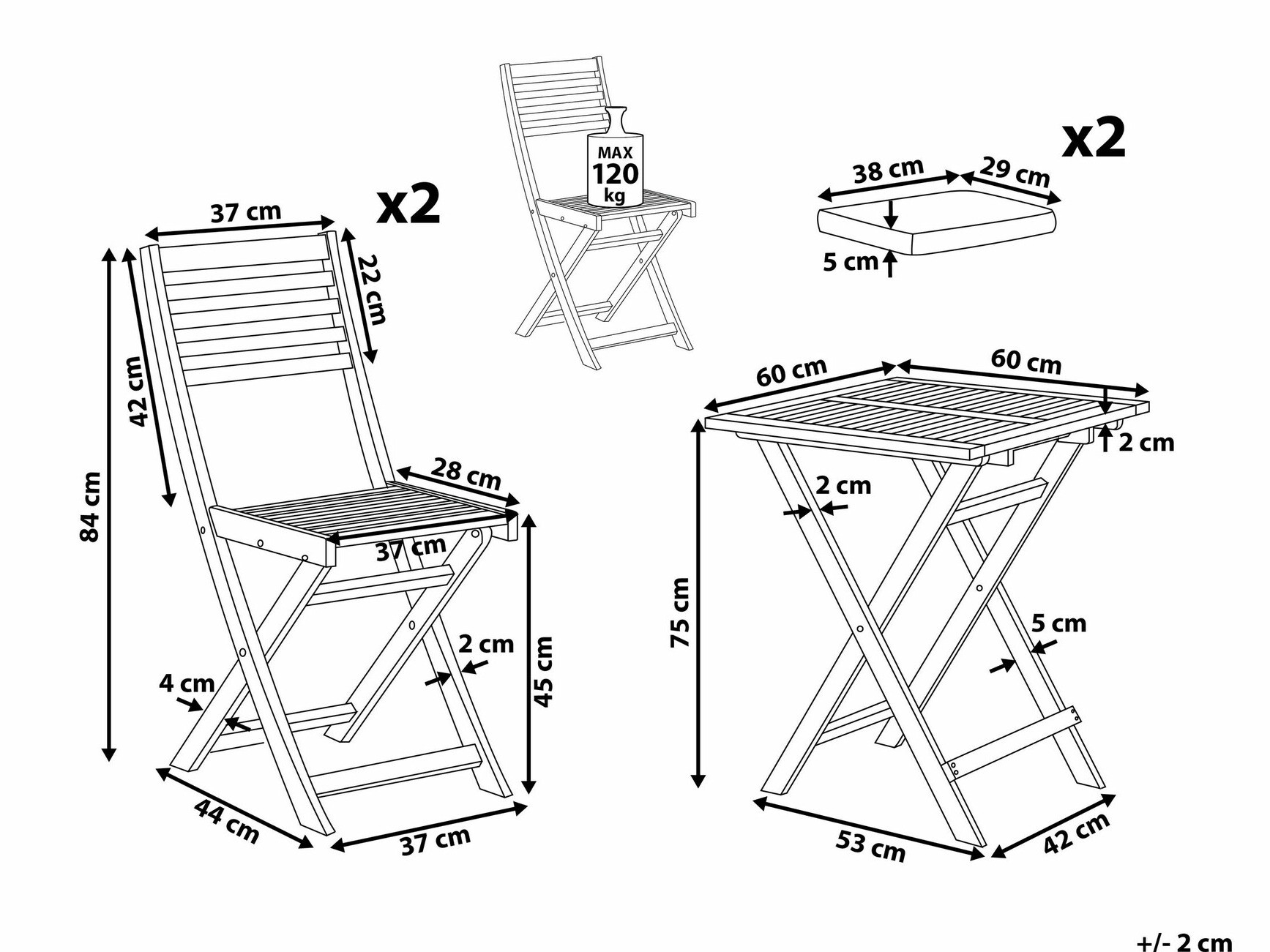 Rõdukomplekt Berwyn 1894 (Ere puit)
