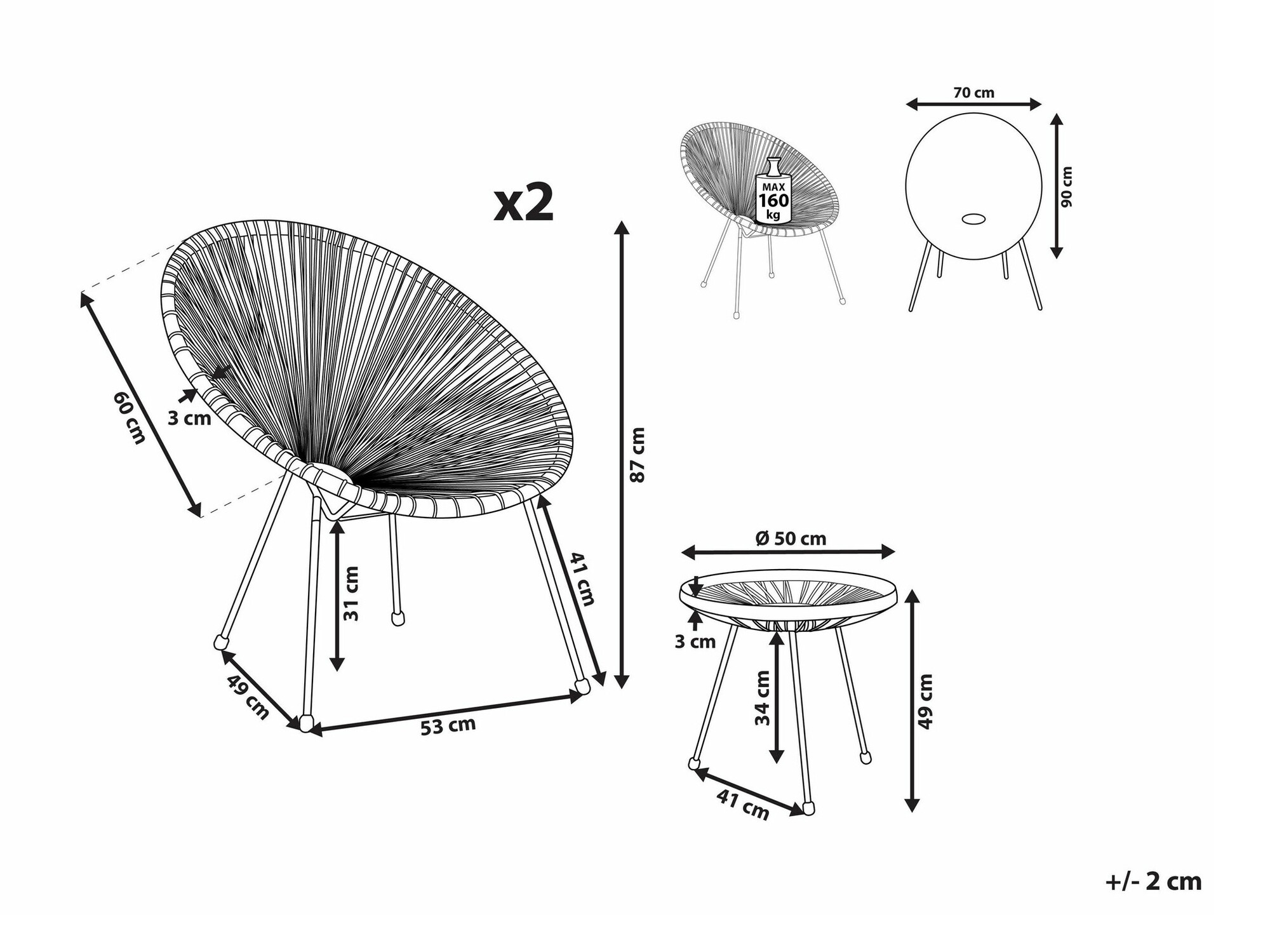 Rõdukomplekt Berwyn 1921 (Helehall)