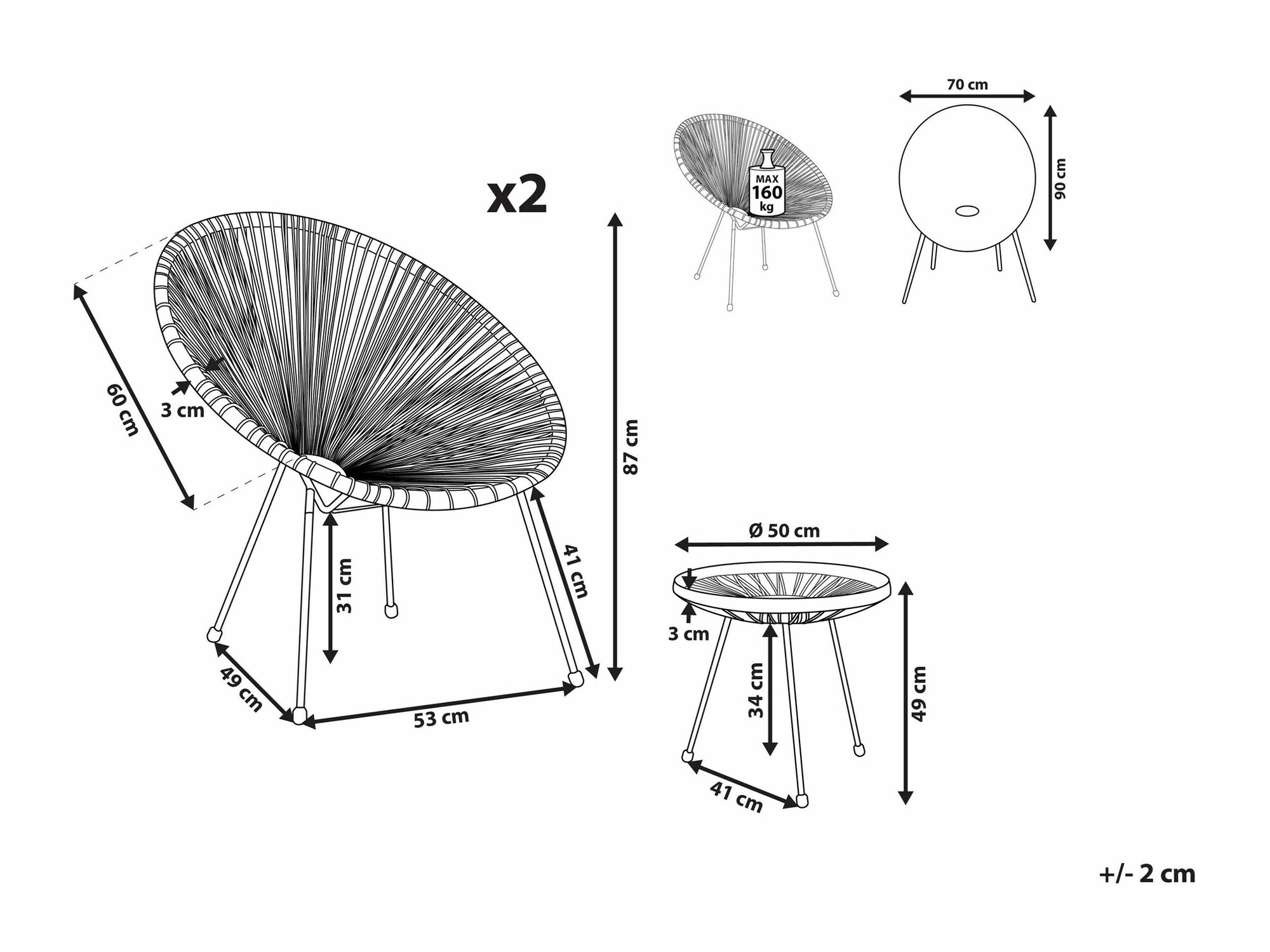 Rõdukomplekt Berwyn 1921 (Roheline)