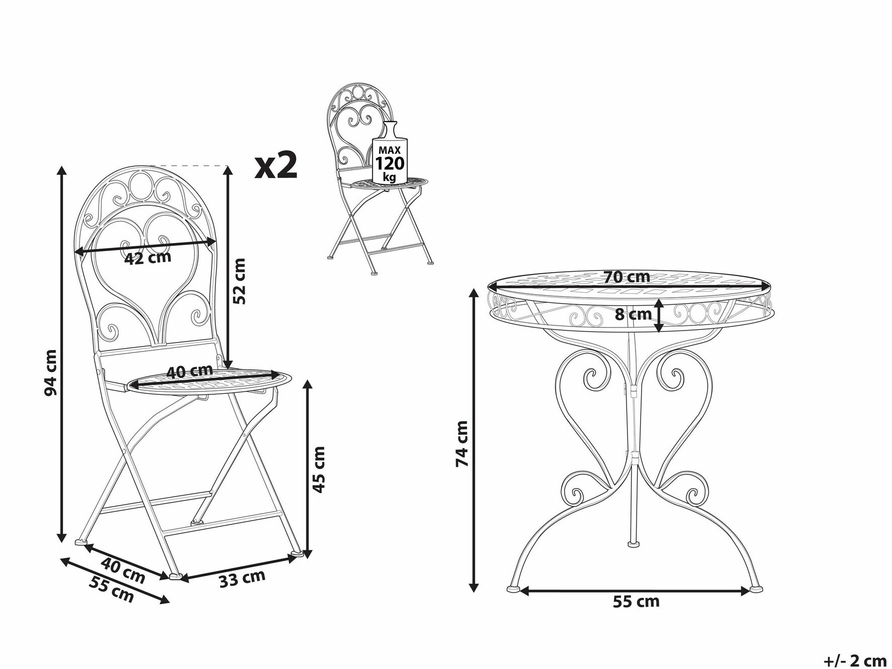 Rõdukomplekt Berwyn 1924