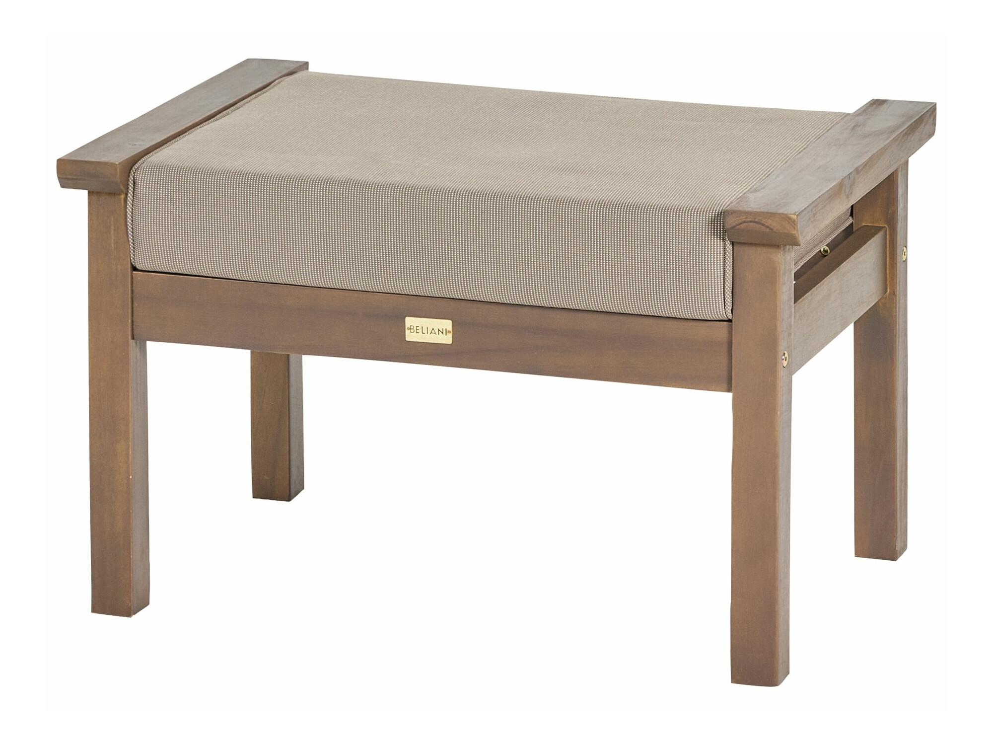 Aiamööblikomplekt Berwyn 1955 (Taupe + Tume puit)