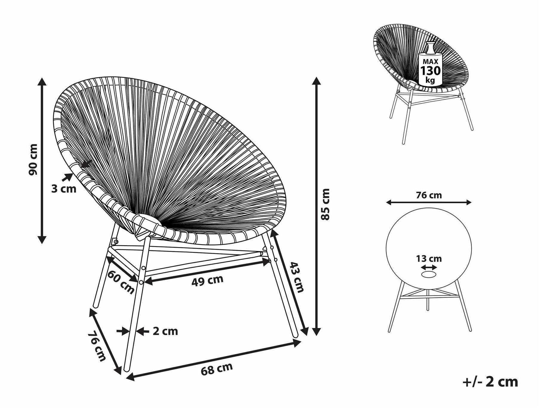 Aiatool Berwyn 1961 (Valge + Roosikarva + Taupe)